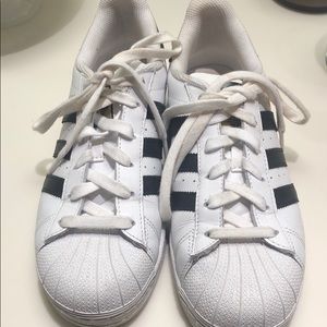 Lightly worn Adidas superstars